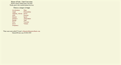 Desktop Screenshot of masterofunits.com